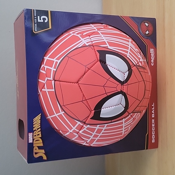 Other Marvel Spider Man Soccer Ball Poshmark